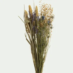 alinea Fleurs Séchées*Bouquet de fleurs séchés H35cm - Bleu