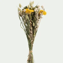alinea Fleurs Séchées*Bouquet de fleurs séchés H55cm - jaune
