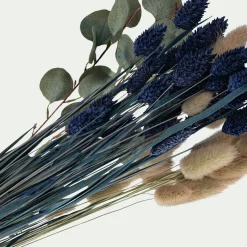 alinea Fleurs Séchées*Bouquet de plusieurs fleurs séchées 50cm - Bleu