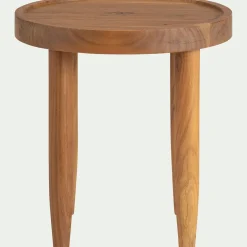 alinea Table De Chevet|Bout De Canapé*Bout de canapé en acacia D45xH47cm - Naturel