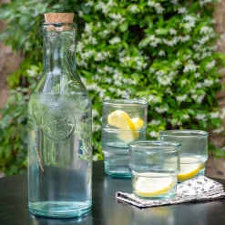 alinea Pichet, Bouteille En Verre Et Carafe*Bouteille en verre 1L - Transparent
