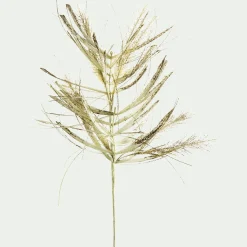 alinea Vase Et Branchage De Noël*Branchage artificiel champagne L73cm Jaune