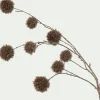 alinea Plante Artificielle|Vase Et Branchage De Noël*Branchage de Noël artificiel de chardon L114cm - naturel