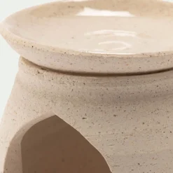alinea Parfum D'Ambiance*Brûle-parfums en grès - Beige