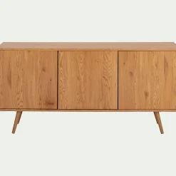 alinea Buffet De Salle À Manger|Buffet*Buffet 3 portes effet bois - Bois clair
