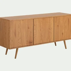 alinea Buffet De Salle À Manger|Buffet*Buffet 3 portes effet bois - Bois clair