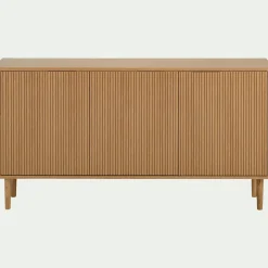 alinea Buffet De Salle À Manger|Buffet*Buffet 3 portes en chêne - Bois clair