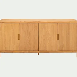 alinea Buffet De Salle À Manger|Buffet*Buffet 4 portes en chêne massif - Bois clair