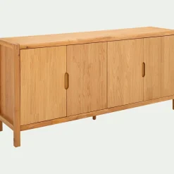 alinea Buffet De Salle À Manger|Buffet*Buffet 4 portes en chêne massif - Bois clair