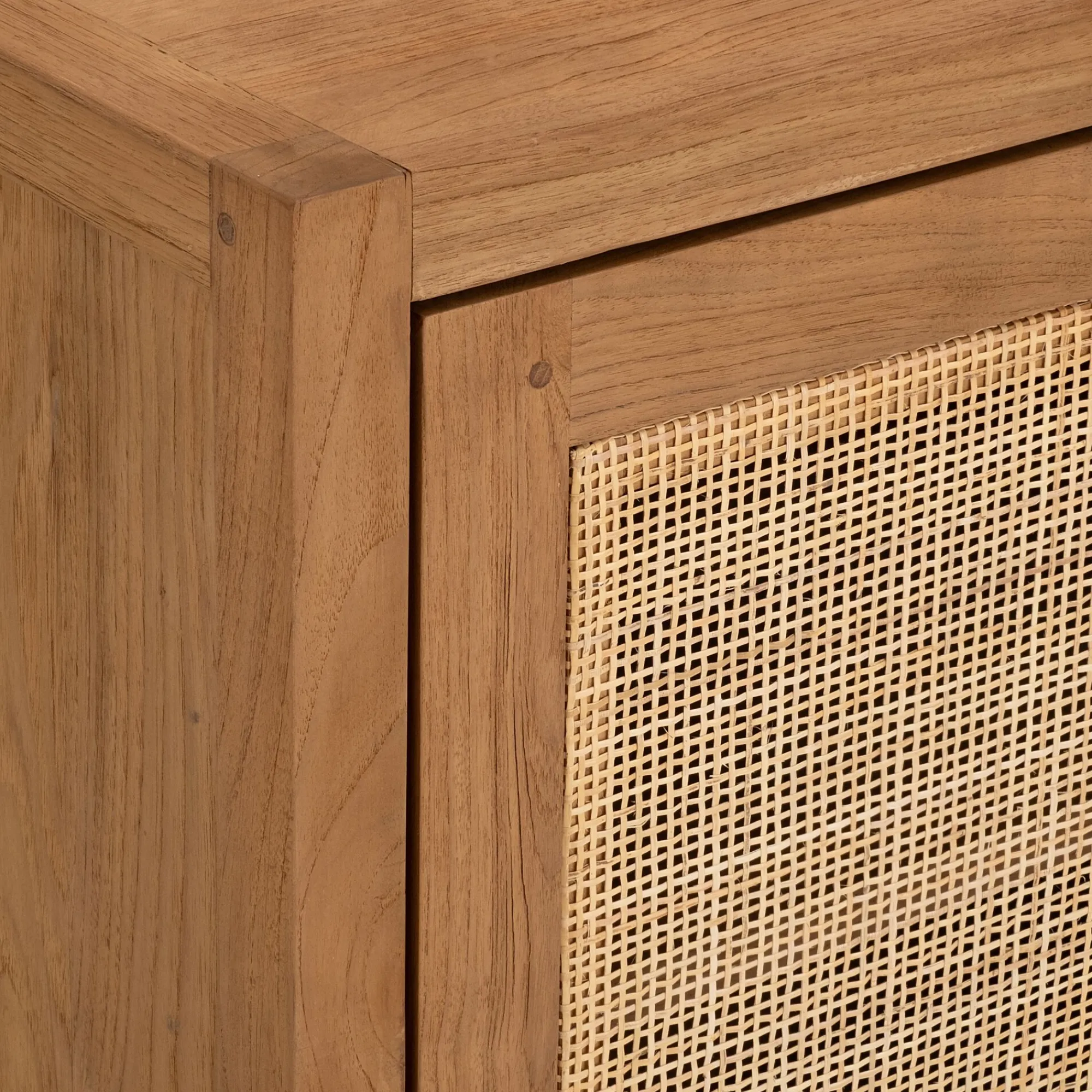 alinea Buffet De Salle À Manger|Buffet*Buffet 2 portes en teck recyclé - Bois clair