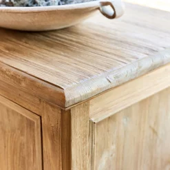 alinea Buffet De Salle À Manger|Buffet*Buffet bas en teck recyclé - Bois clair