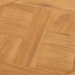 alinea Buffet De Salle À Manger|Buffet*Buffet bas en teck recyclé et portes vitrées - Bois clair