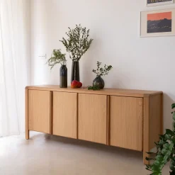 alinea Buffet De Salle À Manger|Buffet*Buffet en chêne massif - Bois clair