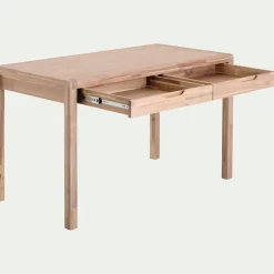 alinea Bureau*Bureau en acacia L120cm - Bois clair