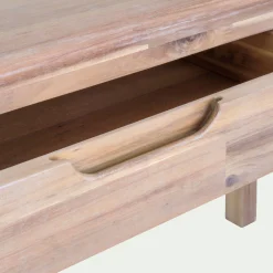 alinea Bureau*Bureau en acacia L120cm - Bois clair