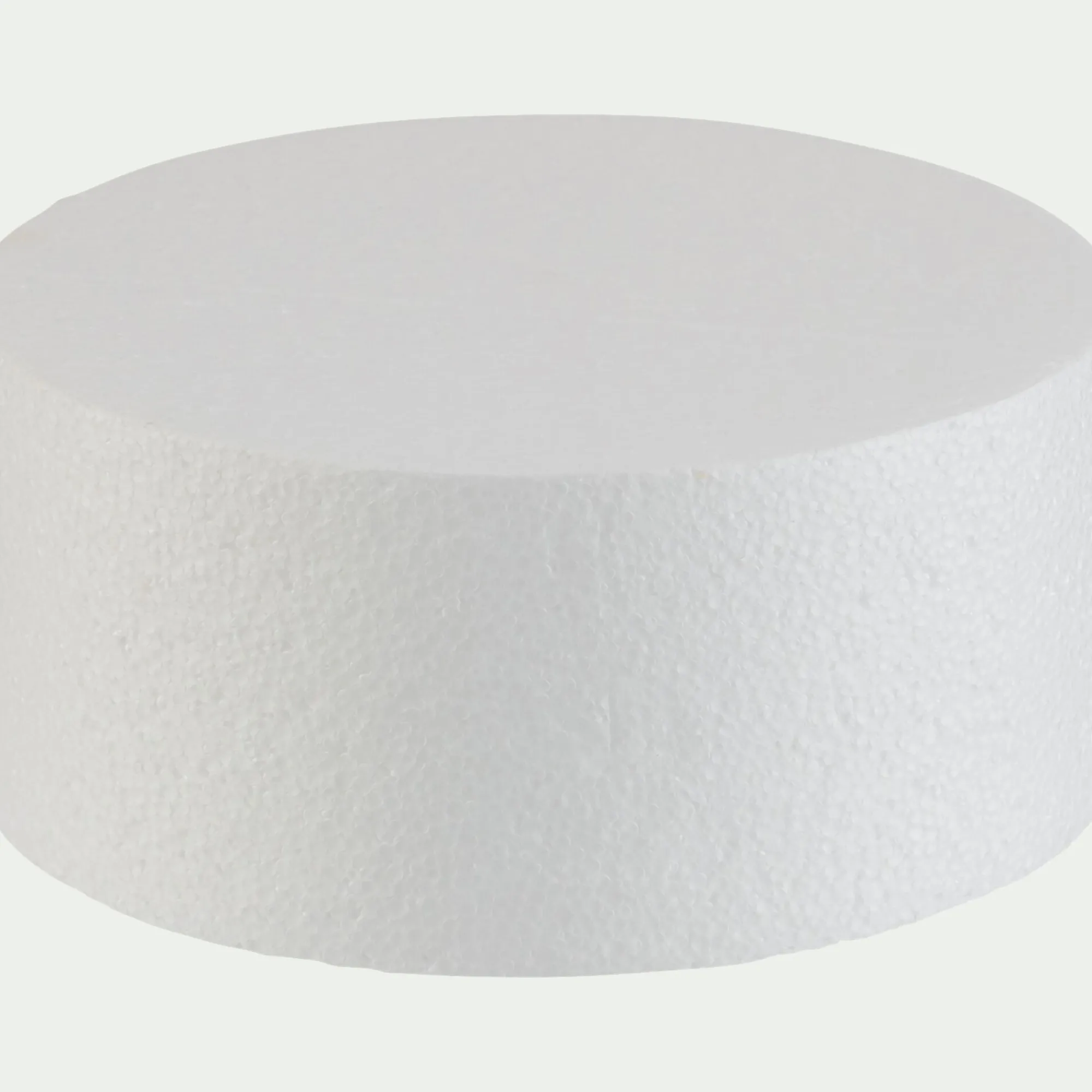 alinea Ustensile Pour Pâtisserie*Cake drum rond à bords droits D20cm - Blanc