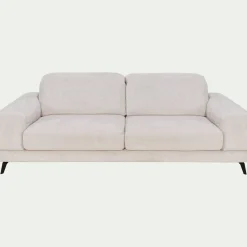 alinea Canapé 4 Places*Canapé 4 places avance recule en tissu doux - Beige
