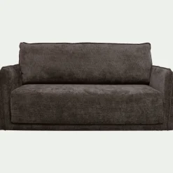 alinea Canapé 3 Places*Canapé 3 places convertible en tissu Eden - Marron