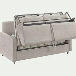 alinea Canapé 4 Places*Canapé 4 places convertible en tissu Stella densité 25kg/m3 - Beige roucas