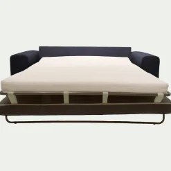 alinea Canapé 3 Places*Canapé 3 places convertible en tissu Crown - calabrun Bleu