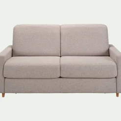alinea Canapé 3 Places*Canapé 3 places convertible en tissu matelas densité 35kg/m3 - borie Gris