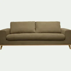 alinea Canapé 4 Places*Canapé 4 places conible en tissu Crown - cèdre Vert
