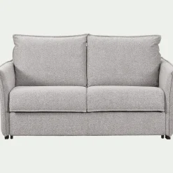 alinea Canapé 3 Places*Canapé 3 places convertible en tissu Sogno avec matelas densité 35kg/m3 - borie Gris