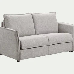 alinea Canapé 3 Places*Canapé 3 places convertible en tissu Sogno avec matelas densité 35kg/m3 - borie Gris