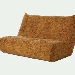 alinea Canapé 3 Places*Canapé 3 places fixe en tissu chenille - argan Jaune
