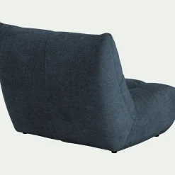 alinea Canapé 2 Places*Canapé 2 places fixe en tissu chenille - marine Bleu