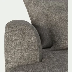 alinea Canapé En Tissu*Canapé grand angle gauche fixe en tissu Genesis - alpilles Beige