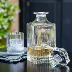alinea Pichet, Bouteille En Verre Et Carafe|Verre Et Carafe De Noël*Carafe à whisky en cristal 75cl - Transparent