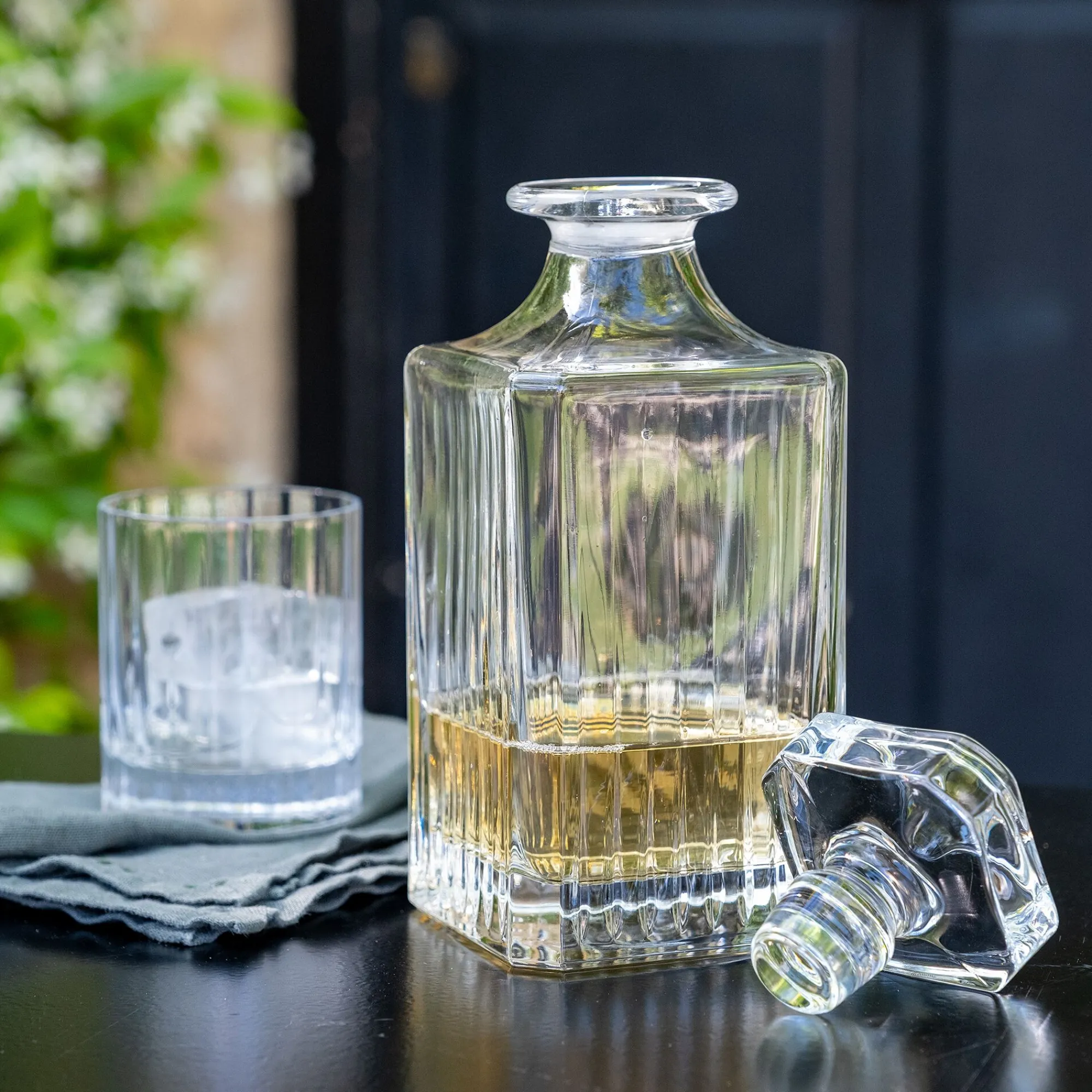 alinea Pichet, Bouteille En Verre Et Carafe|Verre Et Carafe De Noël*Carafe à whisky en cristal 75cl - Transparent