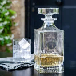 alinea Pichet, Bouteille En Verre Et Carafe|Verre Et Carafe De Noël*Carafe à whisky en cristal 75cl - Transparent