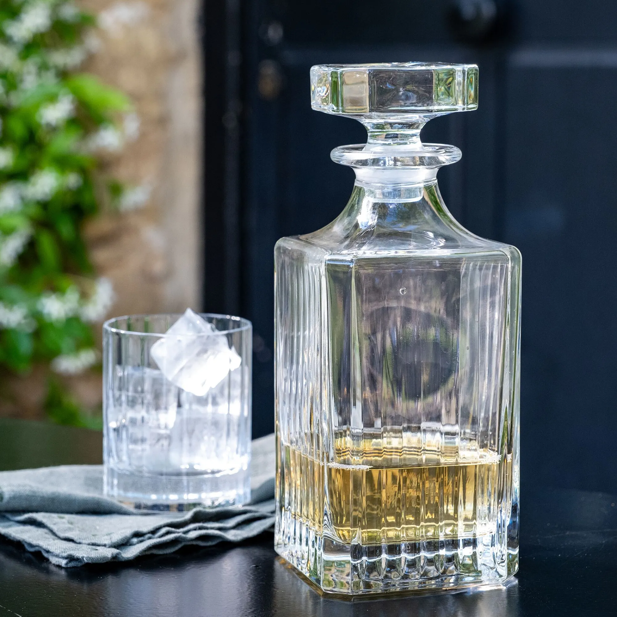 alinea Pichet, Bouteille En Verre Et Carafe|Verre Et Carafe De Noël*Carafe à whisky en cristal 75cl - Transparent