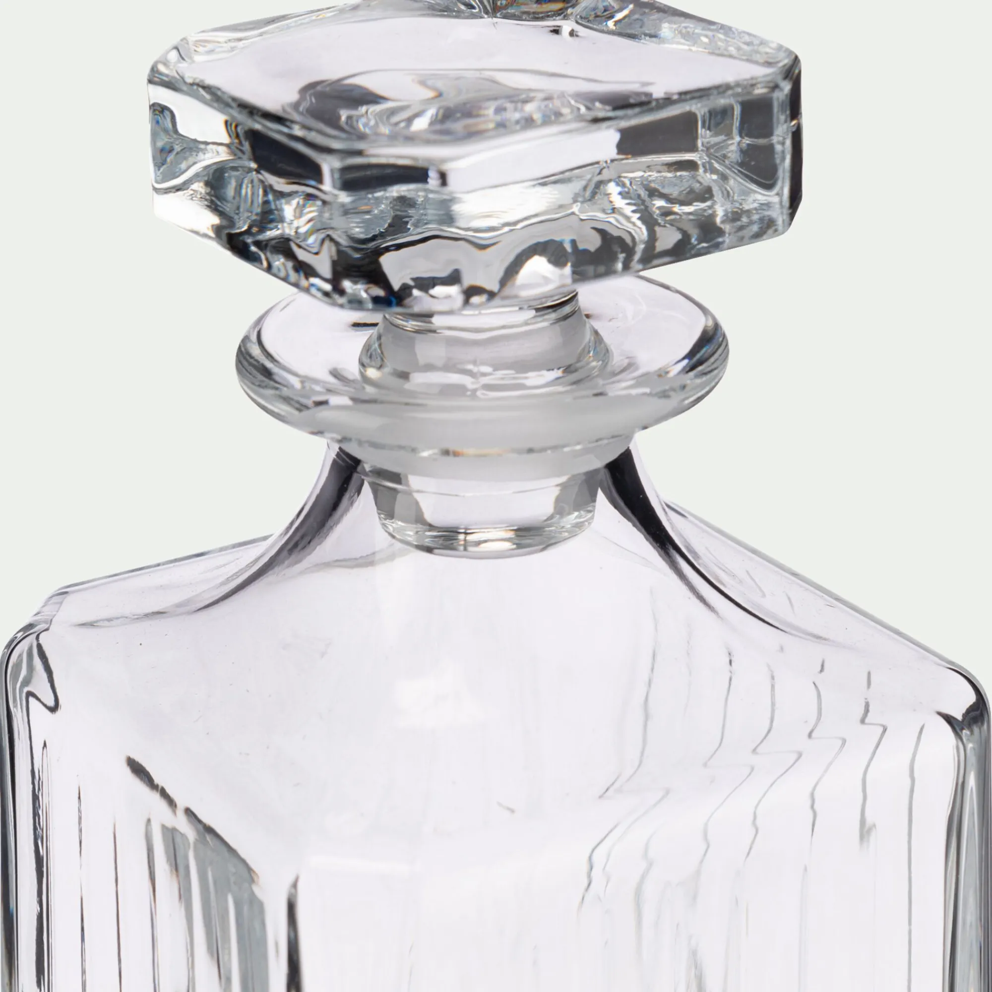 alinea Pichet, Bouteille En Verre Et Carafe|Verre Et Carafe De Noël*Carafe à whisky en cristal 75cl - Transparent