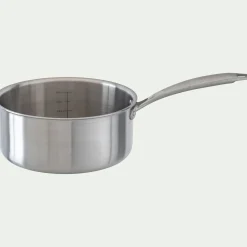 alinea Casserole, Poêle Et Sauteuse*Casserole en inox D20cm - métallisé Argenté