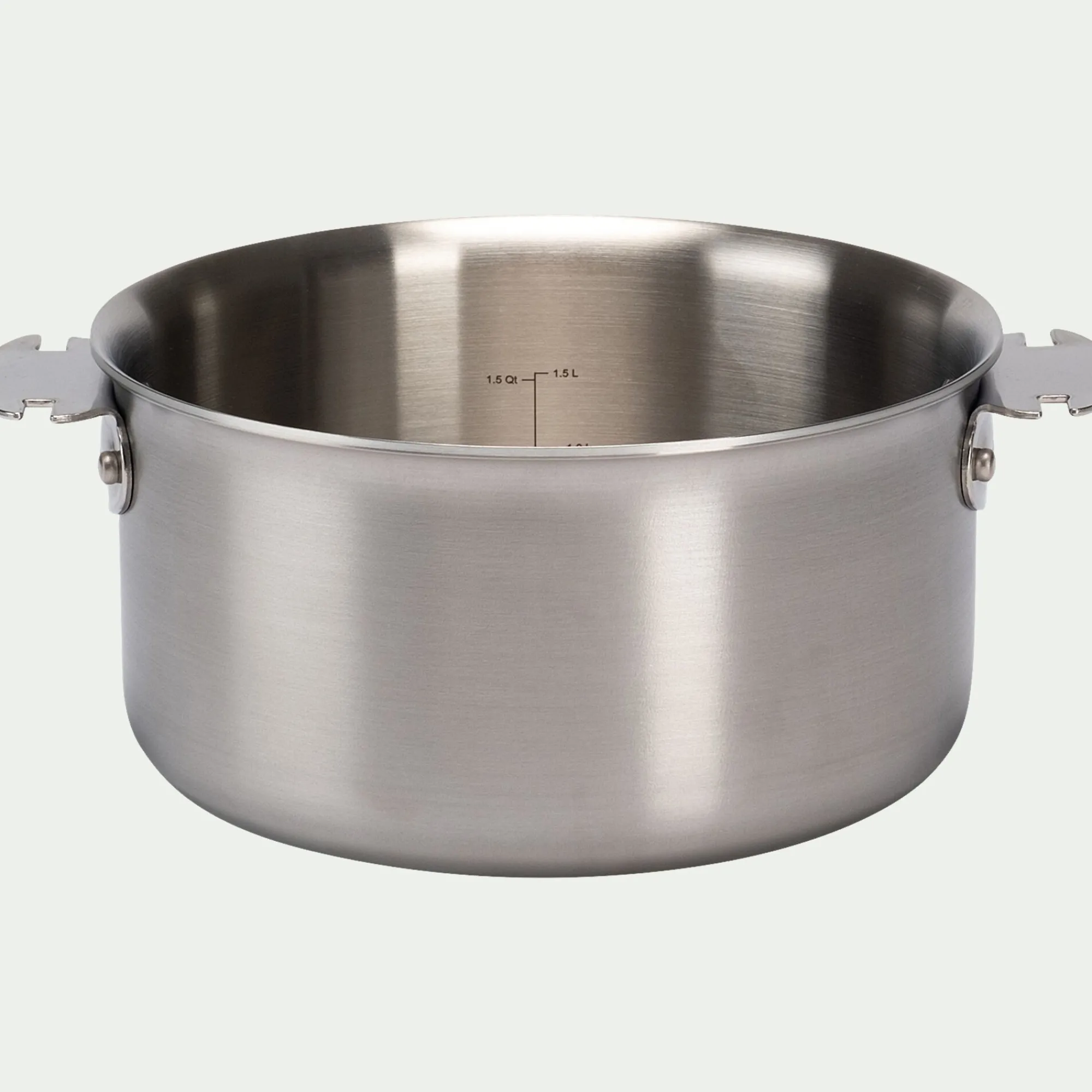 alinea Casserole, Poêle Et Sauteuse*Casserole en inox De Buyer D18cm - métallisé Gris