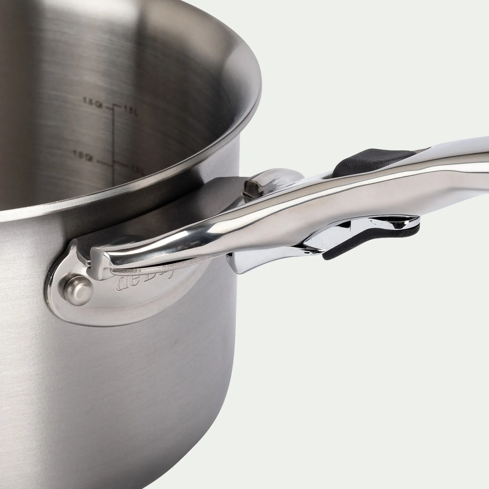 alinea Casserole, Poêle Et Sauteuse*Casserole en inox De Buyer D18cm - métallisé Gris