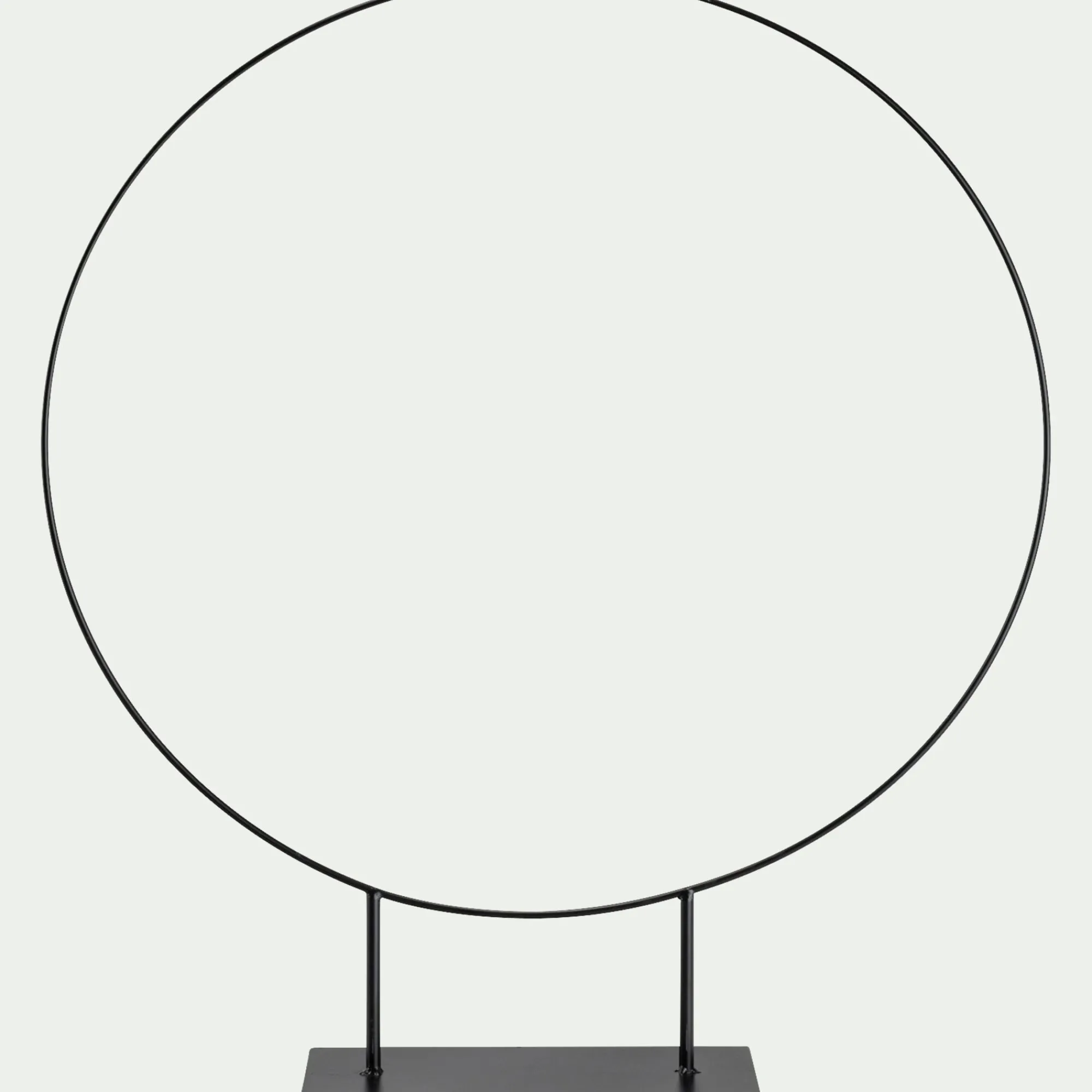 alinea Loisirs Créatifs*Cercle à décorer en acier D57,5cm - noir
