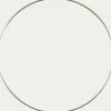 alinea Loisirs Créatifs*Cercle à décorer en acier D30cm - doré métallisé
