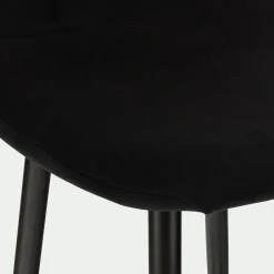 alinea Tabouret Haut De Bar*Chaise de bar - H66cm Noir