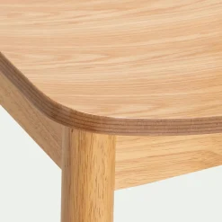 alinea Tabouret Haut De Bar*Chaise de bar en chêne et hévéa H105cm - Bois clair