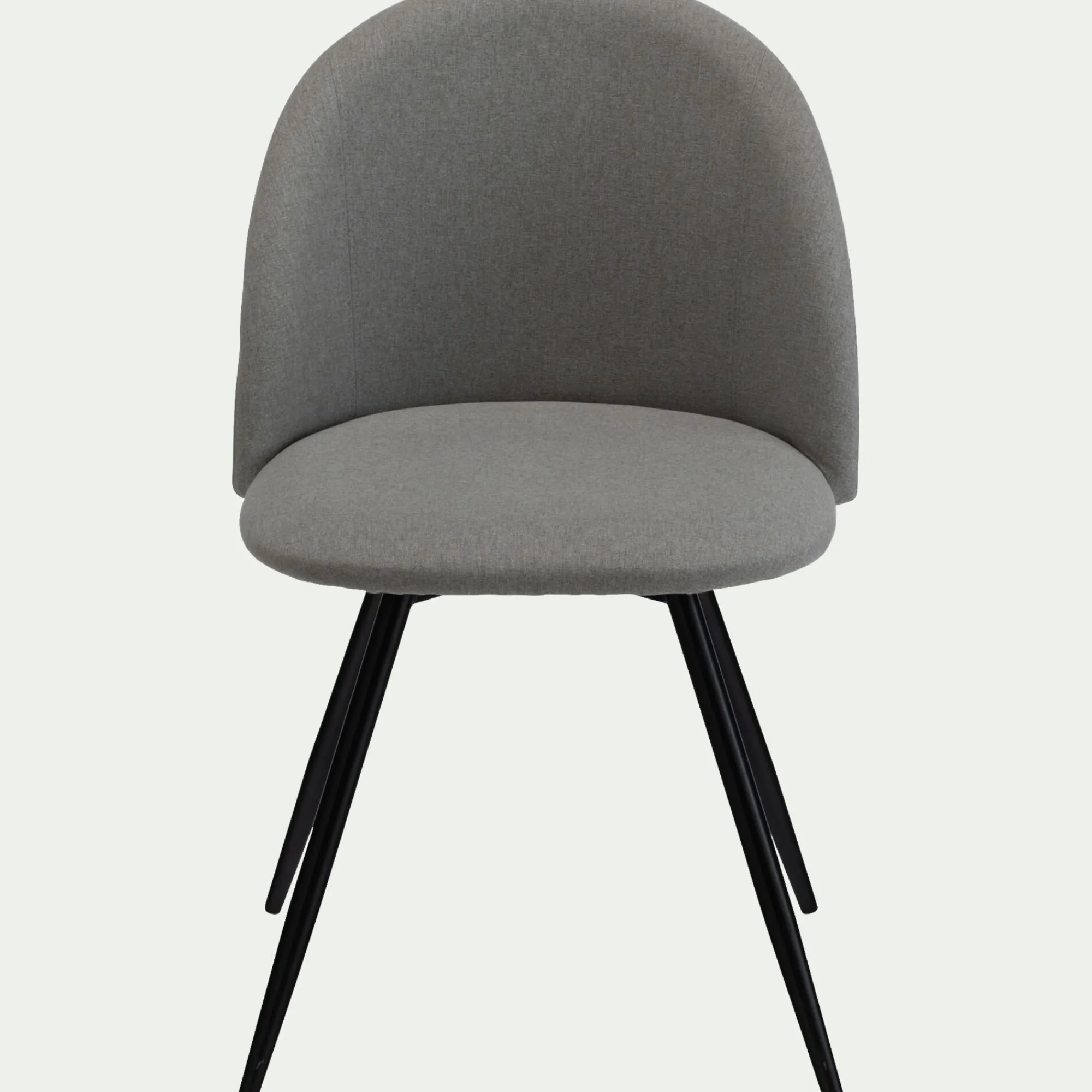 alinea Chaise De Salle À Manger*Chaise de bureau en tissu - vésuve Gris