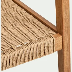 alinea Chaise De Jardin*Chaise de jardin avec accoudoirs en acacia - Bois foncé