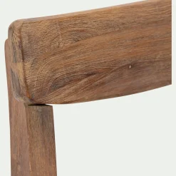 alinea Chaise De Jardin|Chaise De Salle À Manger*Chaise de jardin en acacia et assise en corde - Bois foncé
