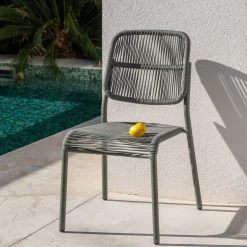 alinea Chaise De Jardin*Chaise de jardin en corde tissée - cèdre Vert
