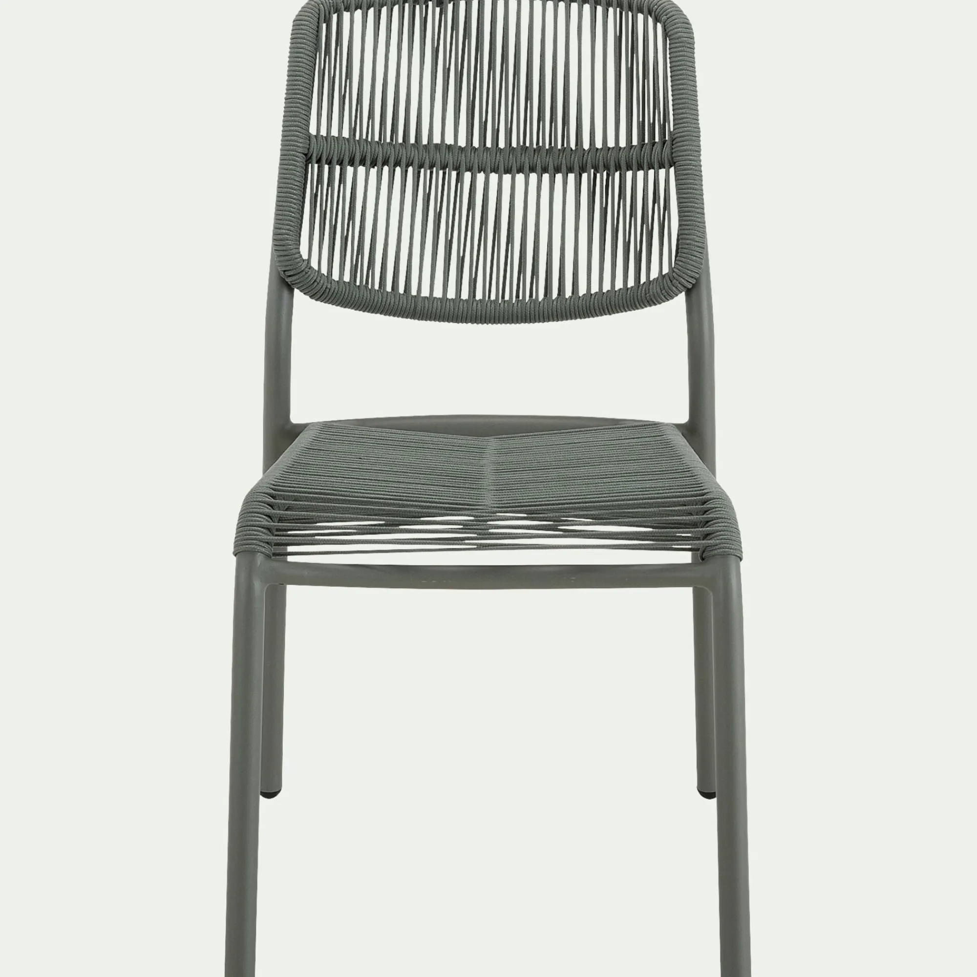alinea Chaise De Jardin*Chaise de jardin en corde tissée - cèdre Vert