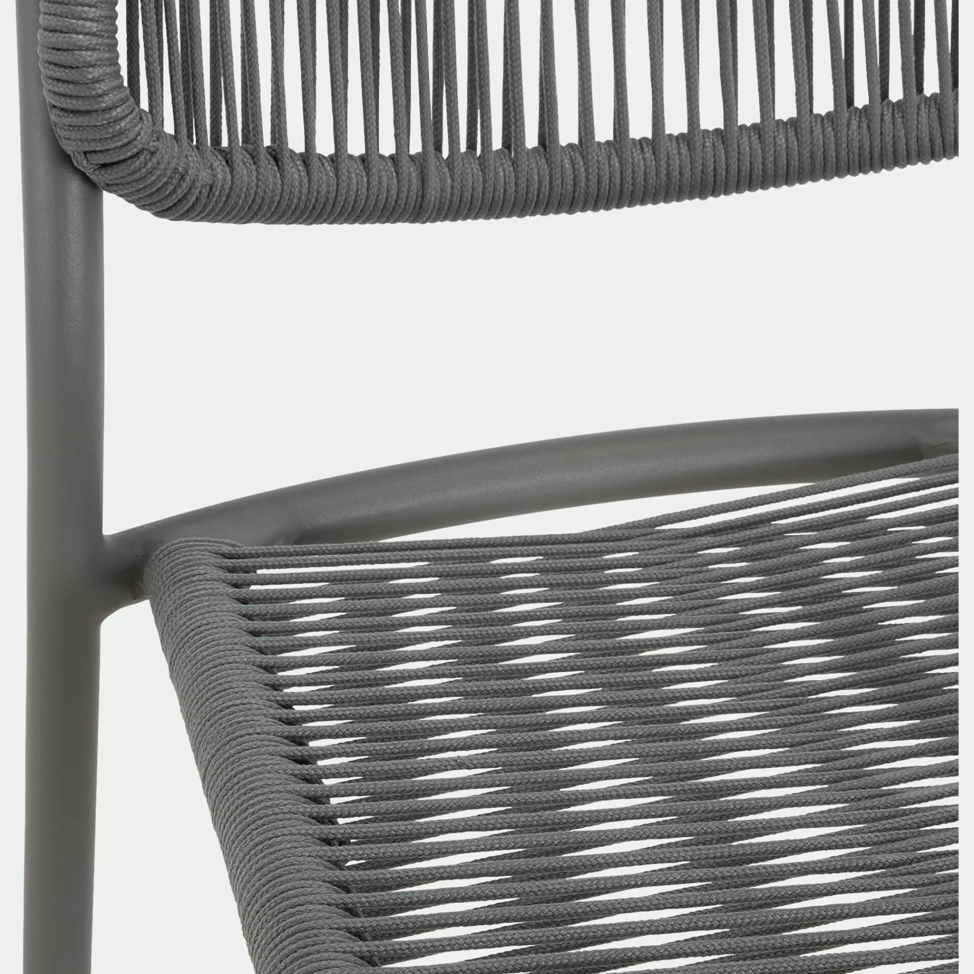 alinea Chaise De Jardin*Chaise de jardin en corde tissée - cèdre Vert