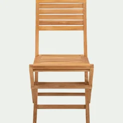 alinea Chaise De Jardin*Chaise de jardin pliante en teck - Bois clair